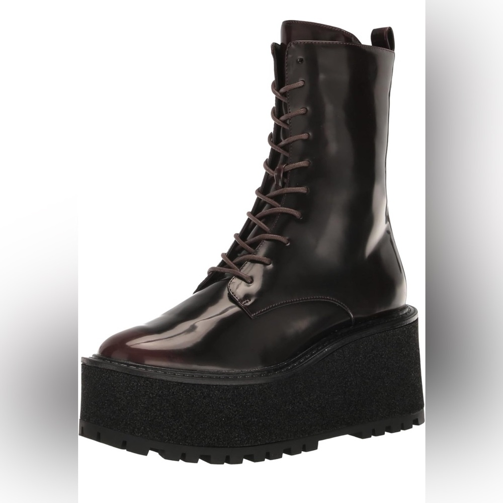 Circus by Sam Edelman in Chestnut Ankle Boots with Chunky Platform